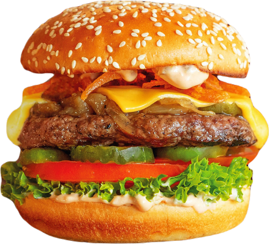 Beef Burger With Cheese